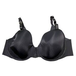Soma Bra Size 38D Vanishing 360‎ Perfect Coverage Underwire Bra Black